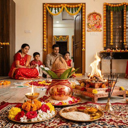 Griha Pravesh Puja - Hindi Pandit in Bangalore