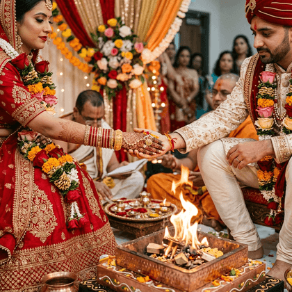 North Indian Vedic Vivah Puja - Hindi Pandit in Bangalore